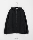 [unisex] Puku Two Way String Hood Wind Jacket