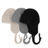 Knitted trooper cap