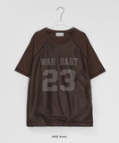 [Unisex] Neilto Color Matching Mesh Over Short Sleeve Tee