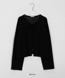 Nenzu Summer Ribbon Bolero Cardigan