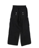Elden diagonal zipper cargo pants