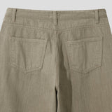 Ravi Slab Brushed Denim Pants