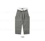 [BELT SET] FOLD OVER CARGO PANTS