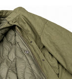 Chiro Quilted Over Fit Fishtail Field Jacket
