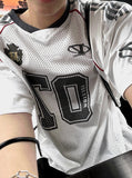 Mesh Track Short Sleeve Tee