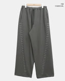 Hanan Studded Wide Training Pants