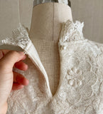 Gendia Frill Lace Brushed Blouse