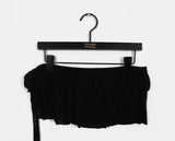 Into Wool Tiered Frill Wrap Skirt