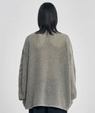 Total Logo Drop Needle Sweater