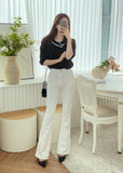 Return Back Pocket Stretch Bootcut Pants