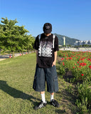 Cyven Cargo Bermuda Denim Pants