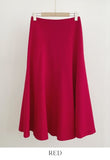 Elina Span Flare Long Skirt