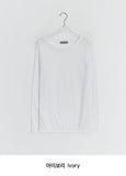 Gilmohi Layered U-Neck Long Sleeve Tee