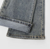 Straight Bootcut Span Denim Pants