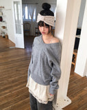Lening Lace Layered Long Sleeveless