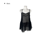 Jenna Layered See-Through Color Matching One Piece