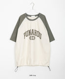 [unisex] Doya nylon string color matching over short sleeve tee