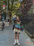 Mono Vintage Denim Mini Skirt