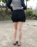 Hush Button Pocket Pumpkin Shorts