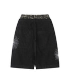 Radi camo sagging Bermuda denim pants