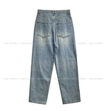 Ripple Semi Baggy Denim Pants