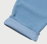 Corduroy Pintuck Semi-Wide Pants