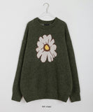 [unisex] Hipburn Flower Over Knit