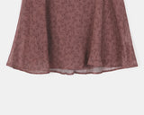 [MADE] Ien Vintage Velvet Ribbon Flower Flower Sleeveless Blouse