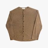 Linen Round Knit Cardigan