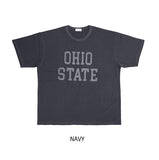 Ohio lettering pigment short sleeves
