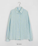 Tedin Summer Stripe Collar Shirt