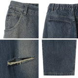 Peber Damage Banded Denim Pants