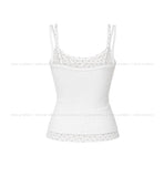 Cheek Flower Layered Sleeveless