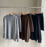 Nele Round Knit Mini Skirt Two Piece