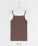 Hatil Floral Ribbed Sleeveless