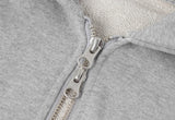 Caff hood zip-up