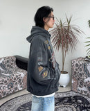 Bird Dyeing Box Hoodie
