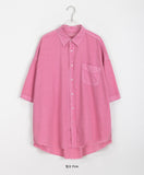 [unisex] Ryofu pigment over short sleeve shirt