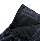 TARTAN CHECK PLEATS SK