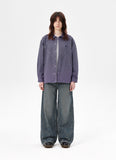 PIGMENT DYED PANEL SHIRT