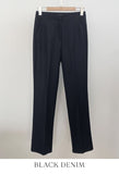 Kane Semi Bootcut Denim Slacks