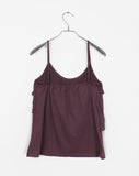 Monsi Tiered Layered Back Banding Shirring Sleeveless