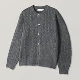 Classic Cable Round Cardigan