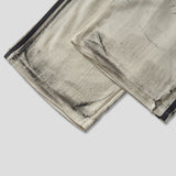 Dirty Painting Line Wide Pants