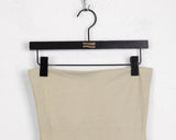 Beheu Layered Top Pumpkin Color Matching Off Shoulder Mini One Piece