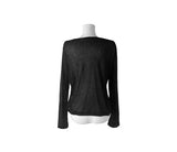 Lina See-through Feminine Fit Button Cardigan