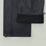 Brushed Non-Fade Raw Balloon Wide Jogger Banding Pants