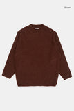 Texture wool round knit