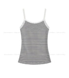 Lulu Striped Lace Sleeveless