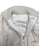 Crop mink jumper